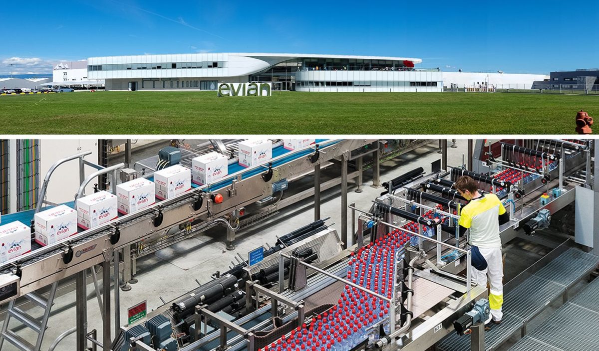 New Evian mineral water bottling plant ICE