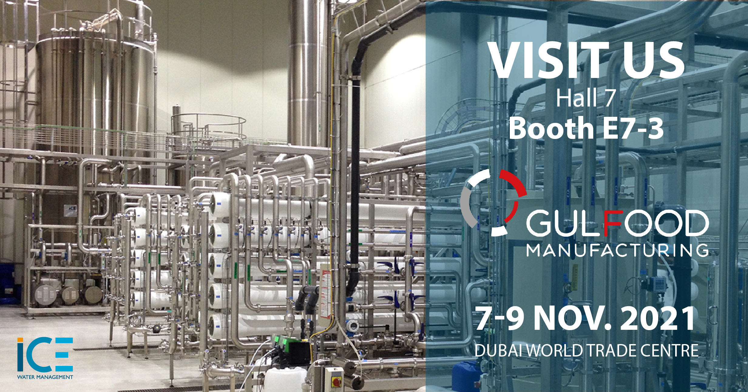 Gulfood Manufacturing 2021 VISIT ICE WATER MANAGEMENT