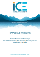 Catalogue Produits ICE Water Management