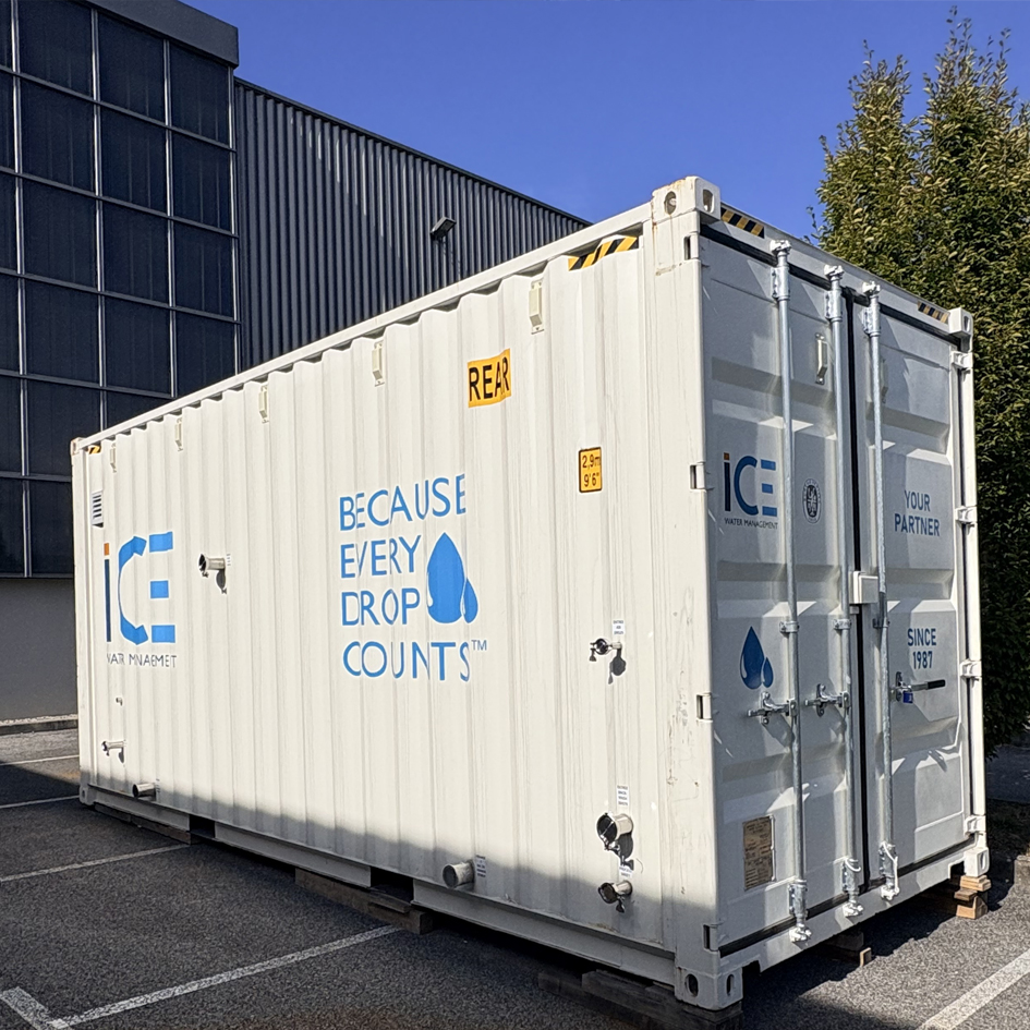 ICE aménage un conteneur maritime - ICE converts a shipping container