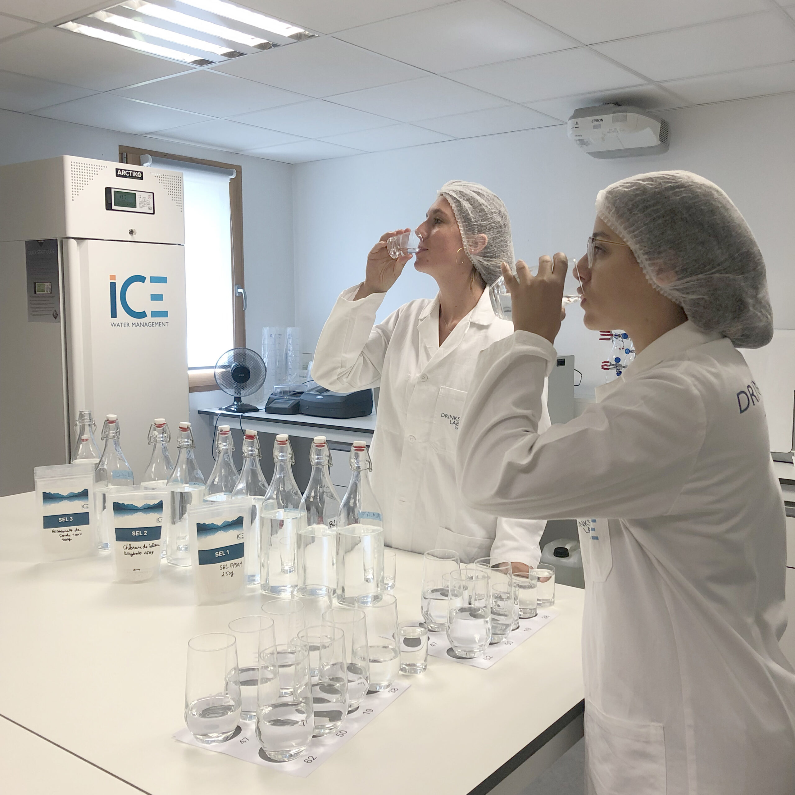 création d'une recette d'eau sur-mesure